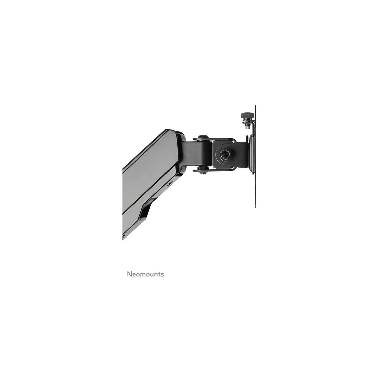 Neomounts Desk Mount | DS90-325BL1 Sit-stand workstation desk | Adjustable Height, Rotate, Tilt, Swivel | 17-32 " | Maximum weig