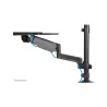 Neomounts Desk Mount | DS90-325BL1 Sit-stand workstation desk | Adjustable Height, Rotate, Tilt, Swivel | 17-32 " | Maximum weig