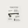 Goobay Wall mount | Ultraslim TV Wall Mount Basic FIXED (XL) | 43-100 " | Black