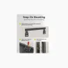 Goobay Wall mount | Ultraslim TV Wall Mount Basic FIXED (XL) | 43-100 " | Black