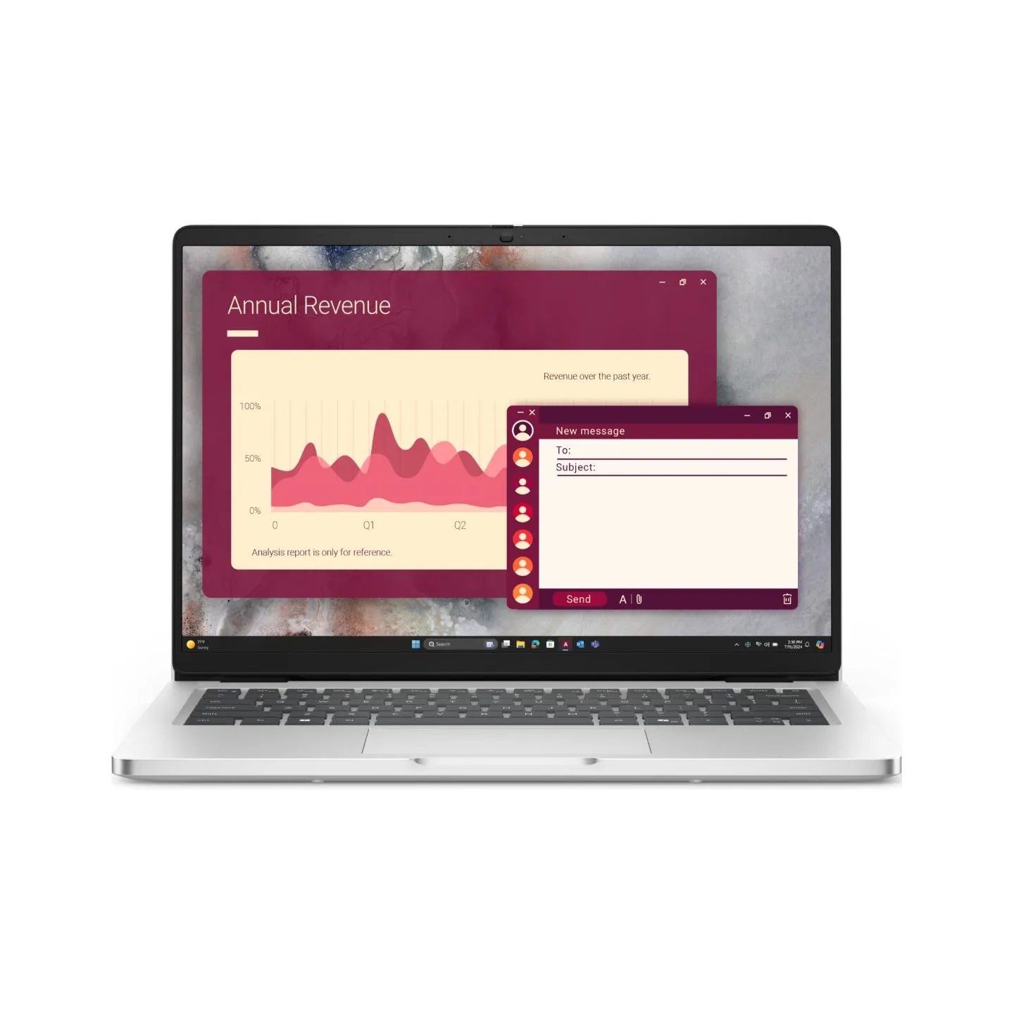Dell Pro 14 PC14250 | Platinum Silver | 14 " | IPS | FHD+ | Anti-glare | Intel Core Ultra 5 | 235U | 16 GB | DDR5 | Solid-state 