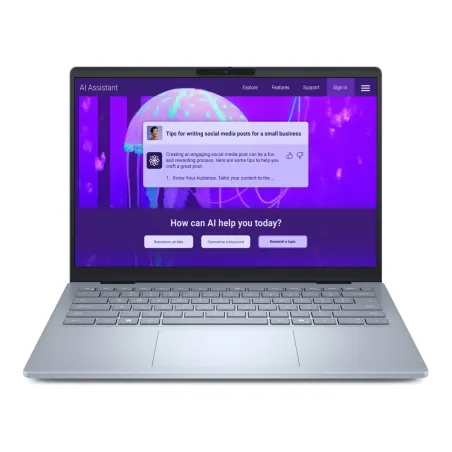 Dell Plus 14 DB14250 | Ice Blue | 14 " | WVA | Touchscreen | 2K | 1920 x 1200 pixels | Intel Core Ultra 7 | 256V | 16 GB | LPDDR