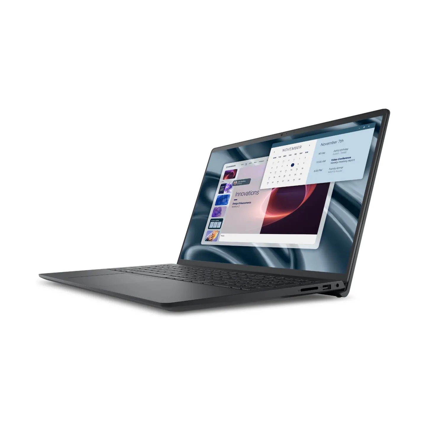 Dell Pro 15 Essential PV15255 | Carbon Black | 15.6 " | FHD | 1920 x 1080 pixels | AMD Ryzen 5 | 7520U | 8 GB | LPDDR5 | Solid-s
