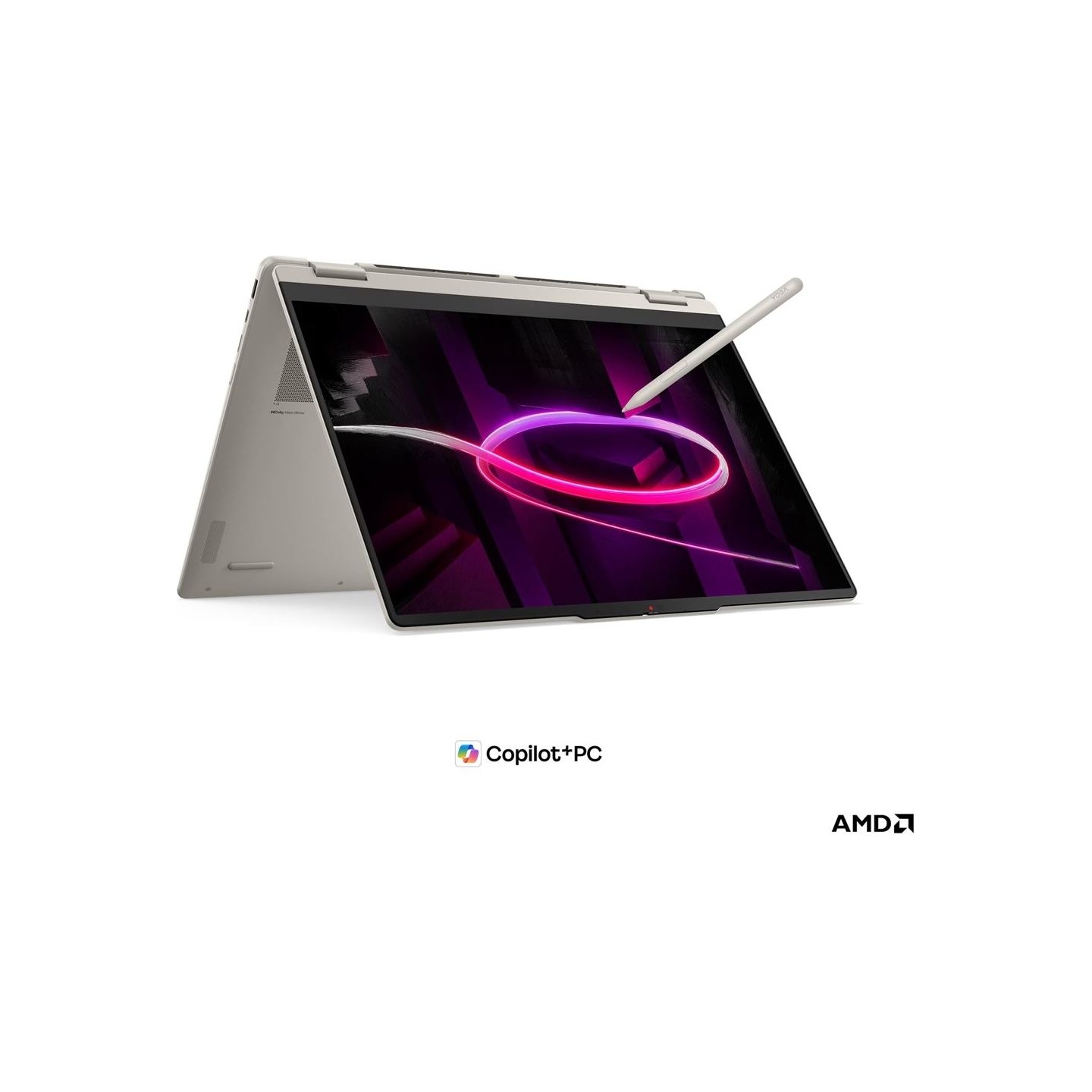 Lenovo YOGA 7 2IN1 RYZEN AI 7 445/16" WUXGA (1920X1200) OLED 300NITS GLOSSY / ANTI-FINGERPRINT, 100% DCI-P3, 100% SRGB, 60HZ, DO