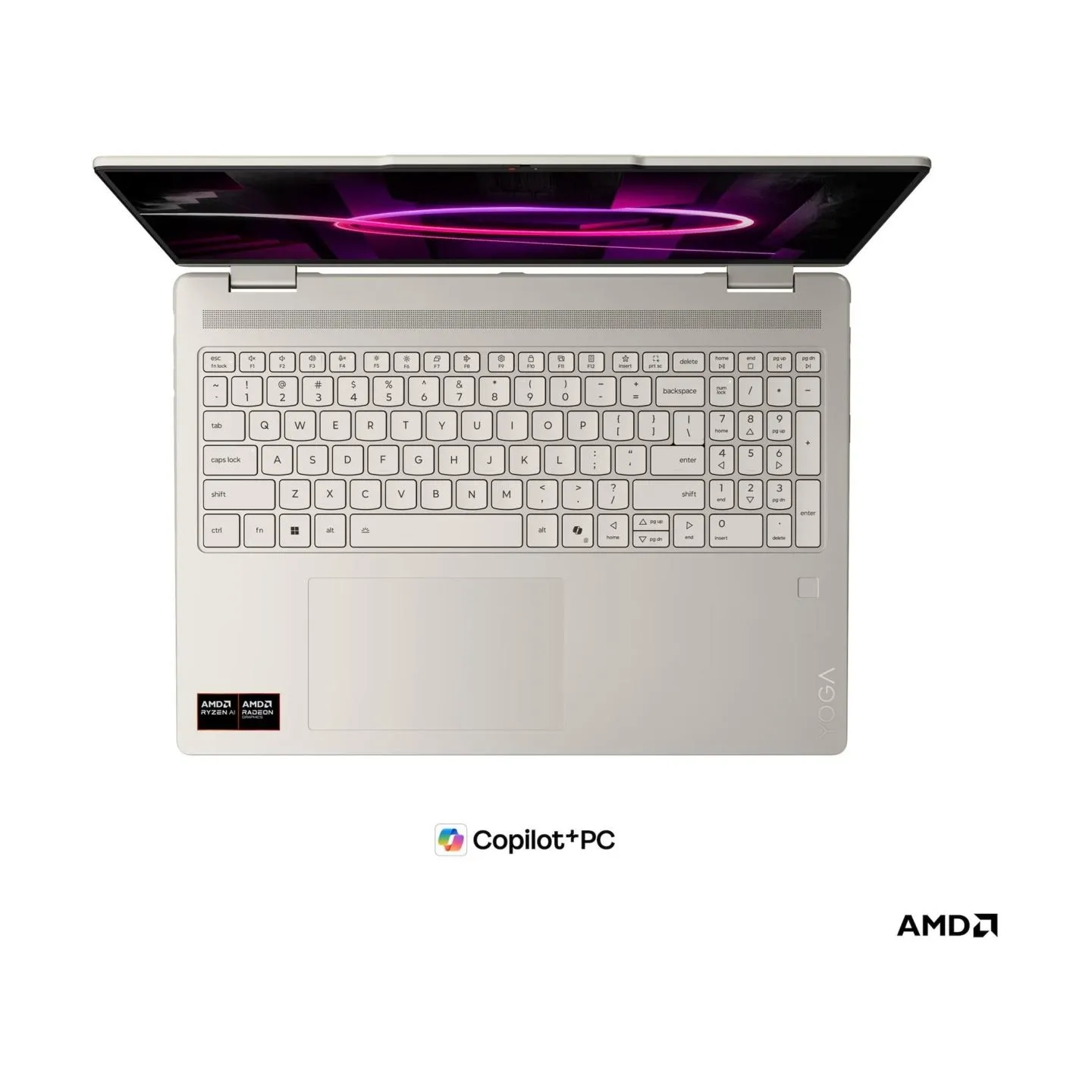 Lenovo YOGA 7 2IN1 RYZEN AI 7 445/16" WUXGA (1920X1200) OLED 300NITS GLOSSY / ANTI-FINGERPRINT, 100% DCI-P3, 100% SRGB, 60HZ, DO