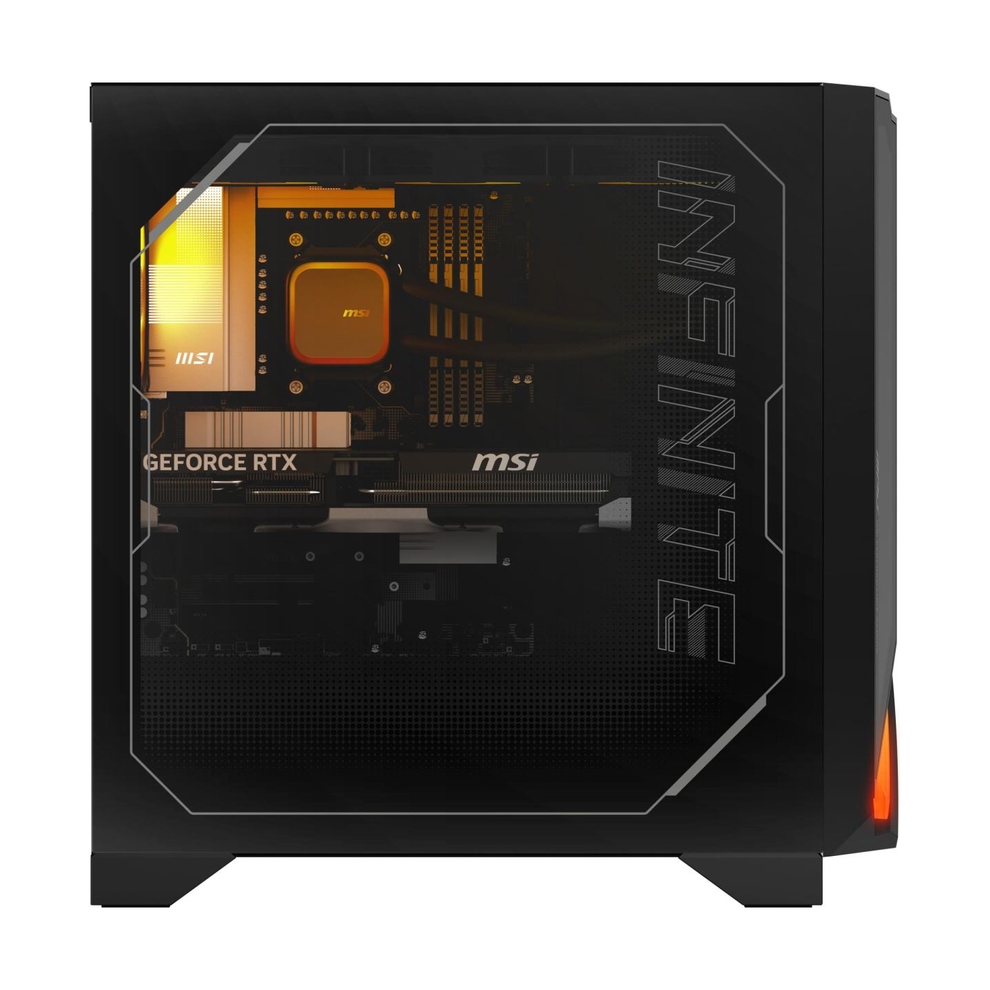 MSI PC|MSI|Desktop|AMD RyzenT 7|7800X3D|32 GB|DDR5-SDRAM|Storage SSD|SSD 1 TB|NVIDIA GeForce RTX 5070 Ti|On board graphics AMD R