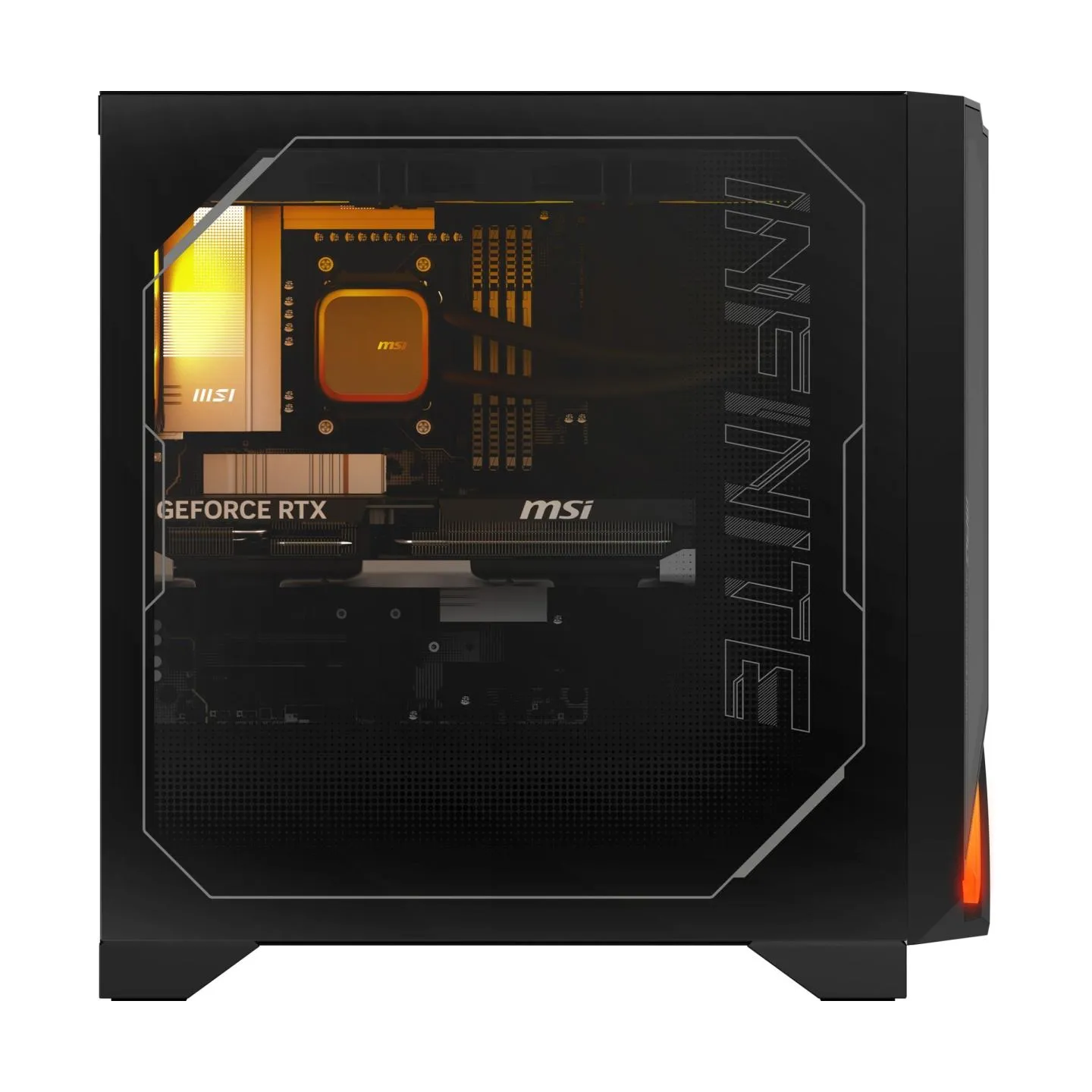 MSI PC|MSI|Desktop|AMD RyzenT 7|7800X3D|32 GB|DDR5-SDRAM|Storage SSD|SSD 1 TB|NVIDIA GeForce RTX 5070 Ti|On board graphics AMD R