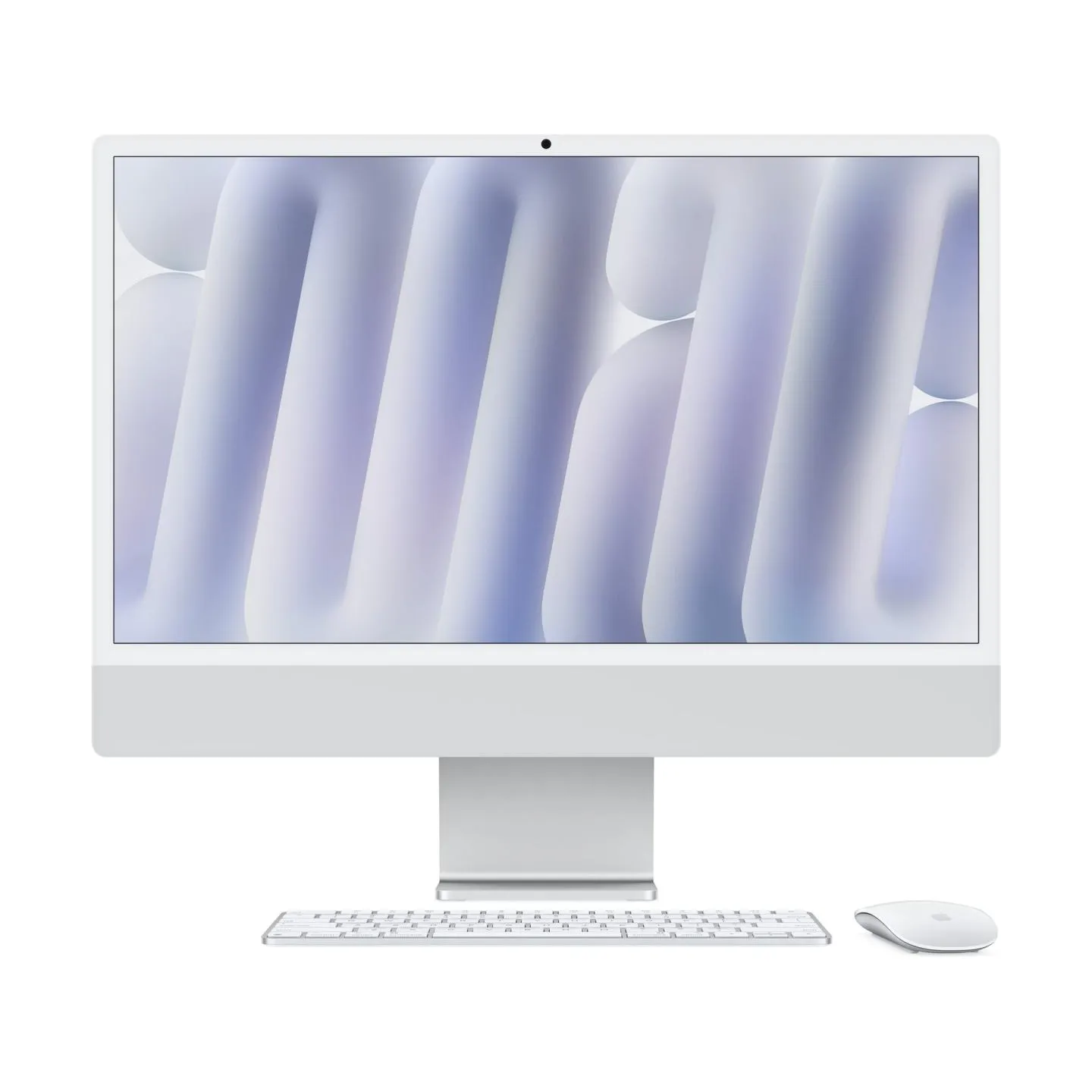 Apple iMac 24 inch: M4 8/8, 16GB, 256GB SSD - Silver