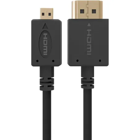 Gembird CABLE HDMI-MICRO HDMI 1.8M/V.2.0 BLK CC-HDMID-6 GEMBIRD