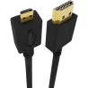 Gembird CABLE HDMI-MICRO HDMI 1.8M/V.2.0 BLK CC-HDMID-6 GEMBIRD
