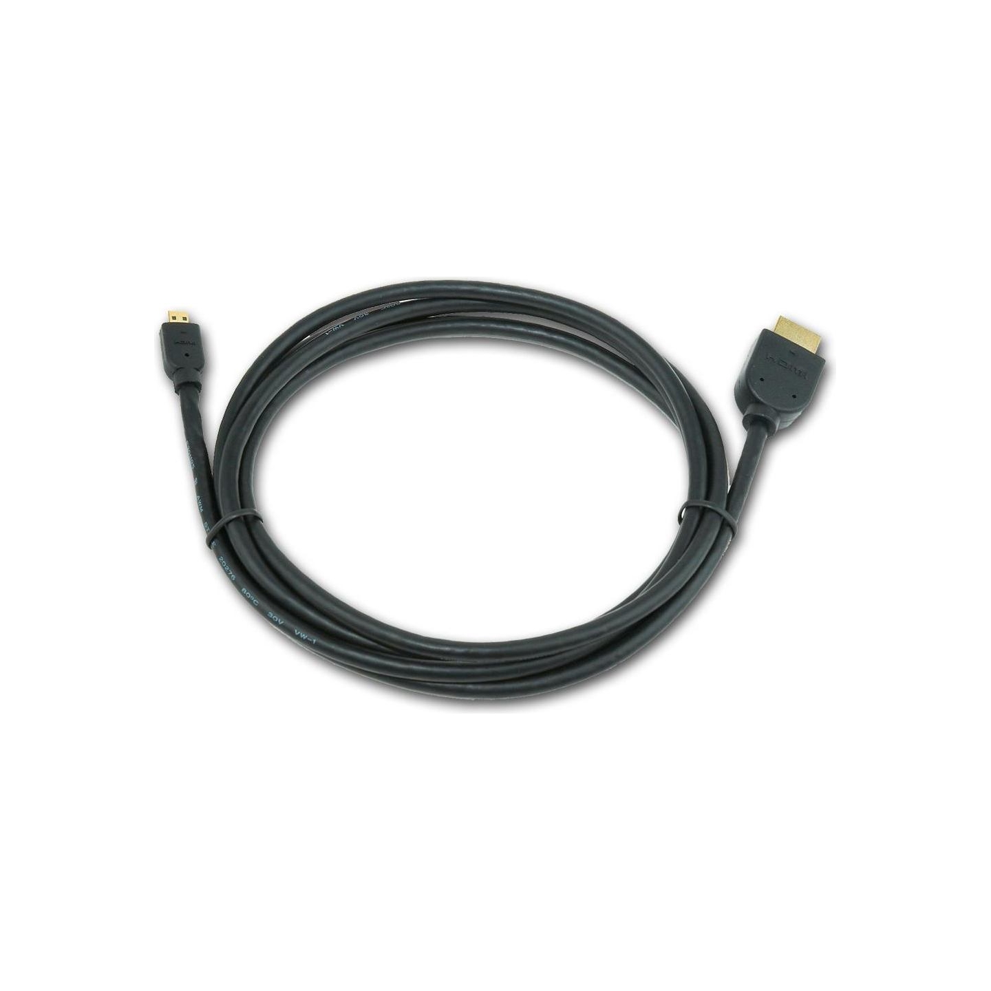 Gembird CABLE HDMI-MICRO HDMI 1.8M/V.2.0 BLK CC-HDMID-6 GEMBIRD