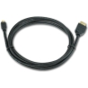Gembird CABLE HDMI-MICRO HDMI 1.8M/V.2.0 BLK CC-HDMID-6 GEMBIRD