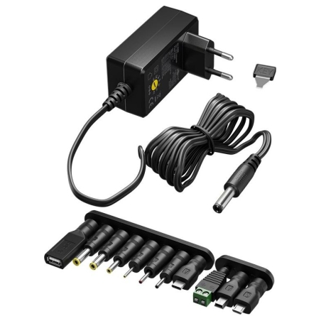 Goobay Universal Power Supply 5-15V, Max. 36W, 2.4A | 74436