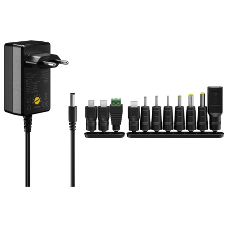 Goobay Universal Power Supply 5-15V, Max. 36W, 2.4A | 74436