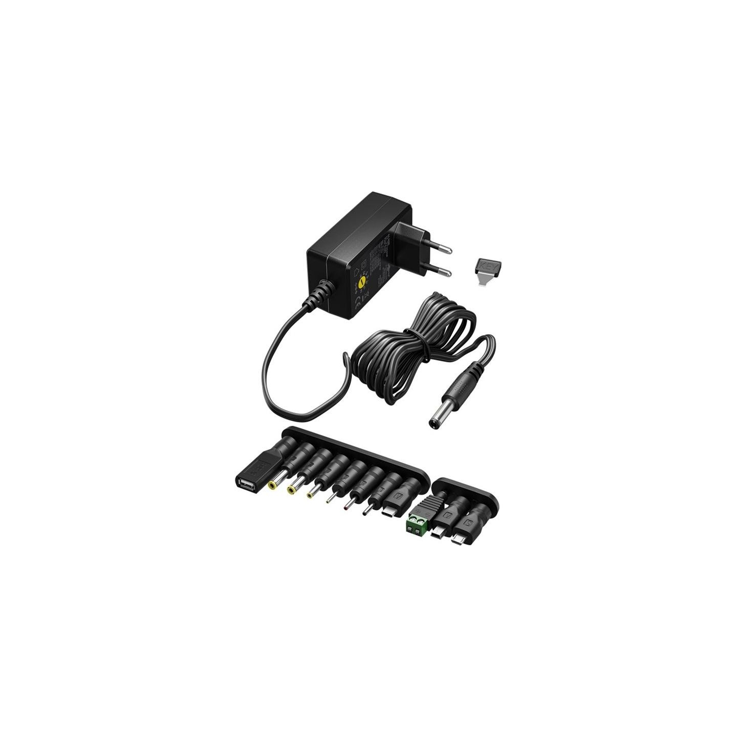 Goobay Universal Power Supply 5-15V, Max. 36W, 2.4A | 74436