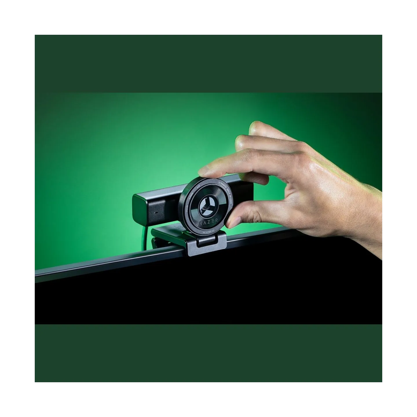 Razer | Webcam | Kiyo V2 | MJPEG up to 4K 30 FPS, 1080p 60 FPS, YUY2 up to 4K 15 FPS, 1080p 60 FPS, NV12 up to 4K 20 FPS, 1080p 