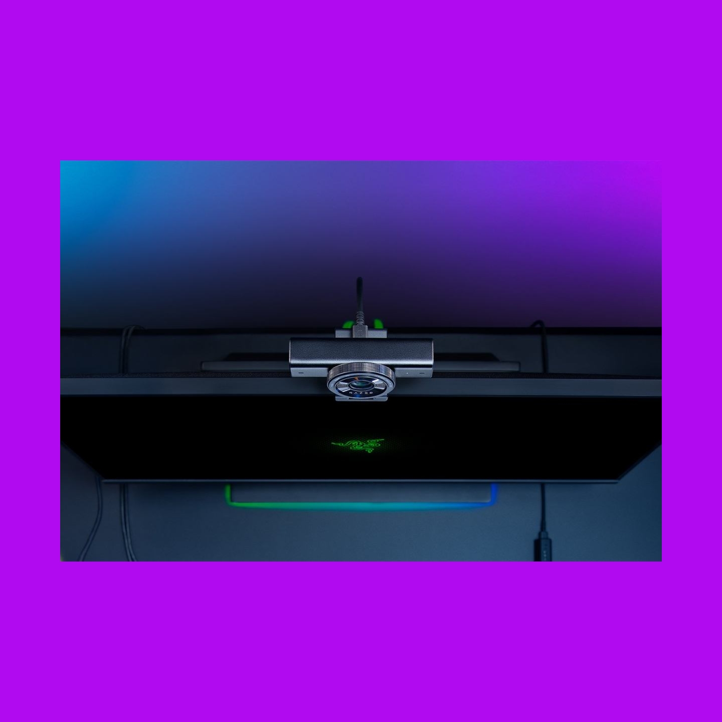 Razer | Webcam | Kiyo V2 | MJPEG up to 4K 30 FPS, 1080p 60 FPS, YUY2 up to 4K 15 FPS, 1080p 60 FPS, NV12 up to 4K 20 FPS, 1080p 