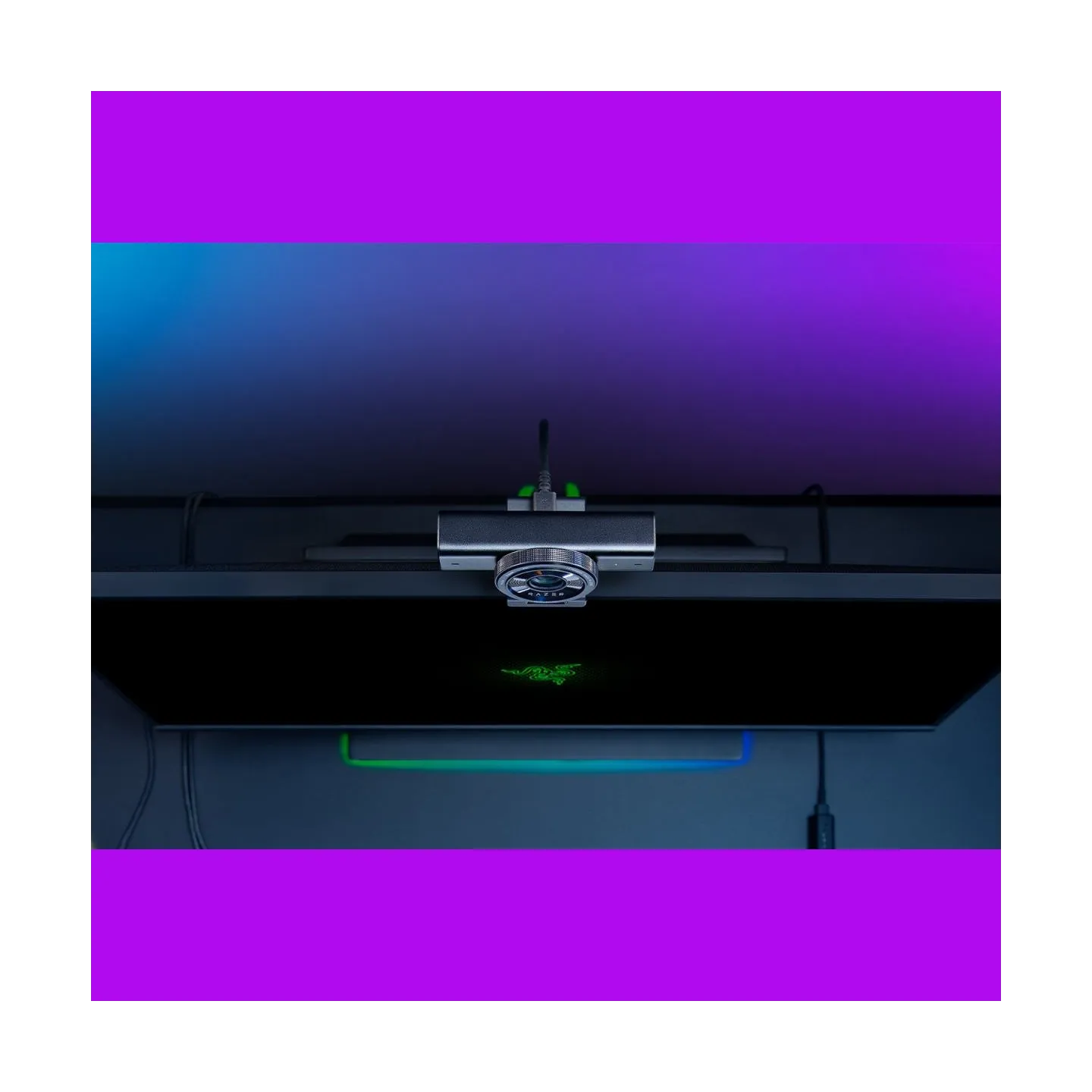 Razer | Webcam | Kiyo V2 | MJPEG up to 4K 30 FPS, 1080p 60 FPS, YUY2 up to 4K 15 FPS, 1080p 60 FPS, NV12 up to 4K 20 FPS, 1080p 
