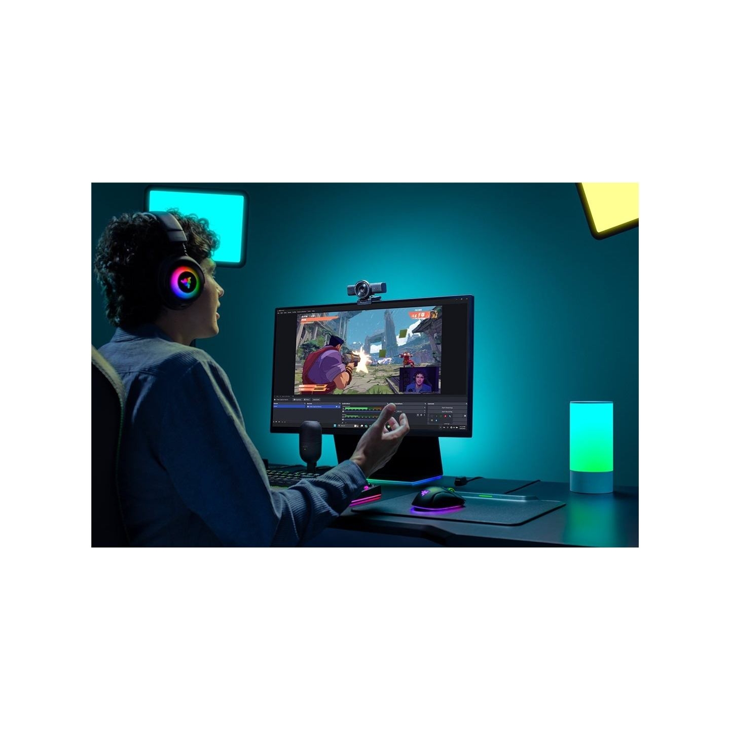 Razer | Webcam | Kiyo V2 X | 2560 x 1440