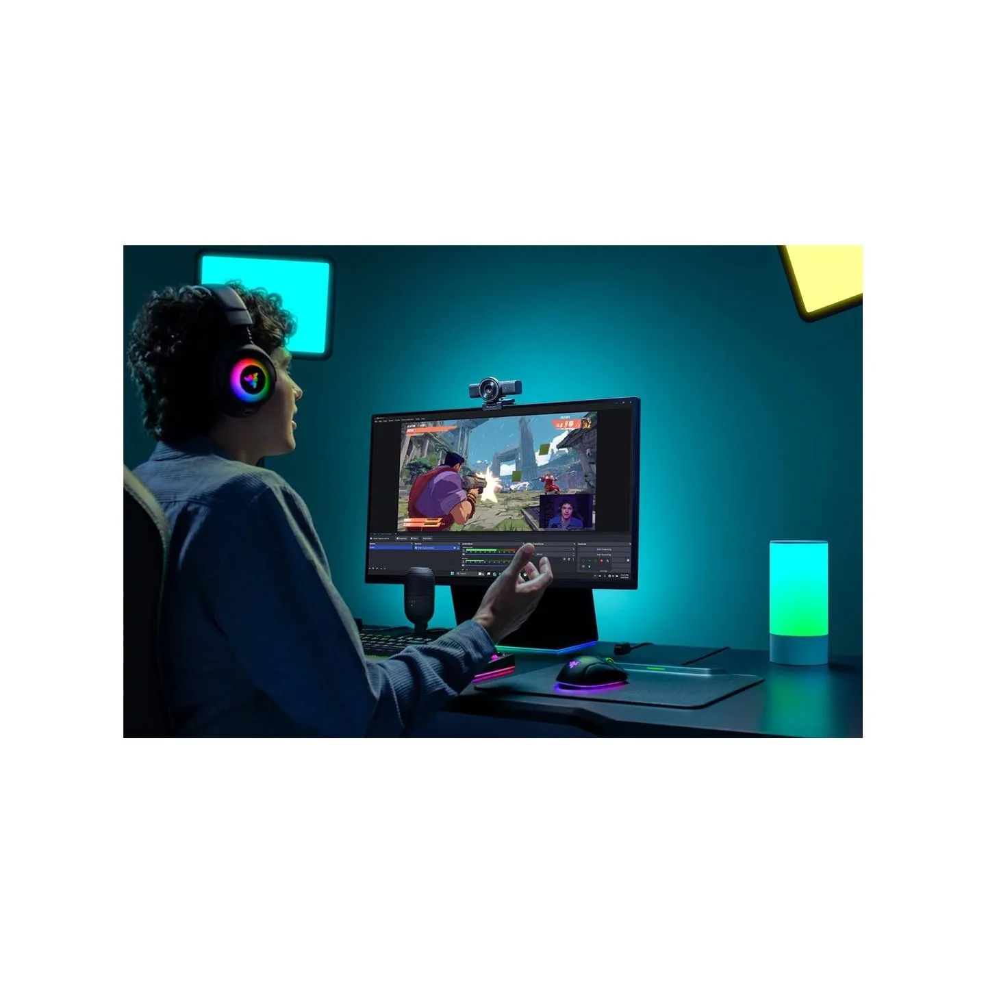 Razer | Webcam | Kiyo V2 X | 2560 x 1440