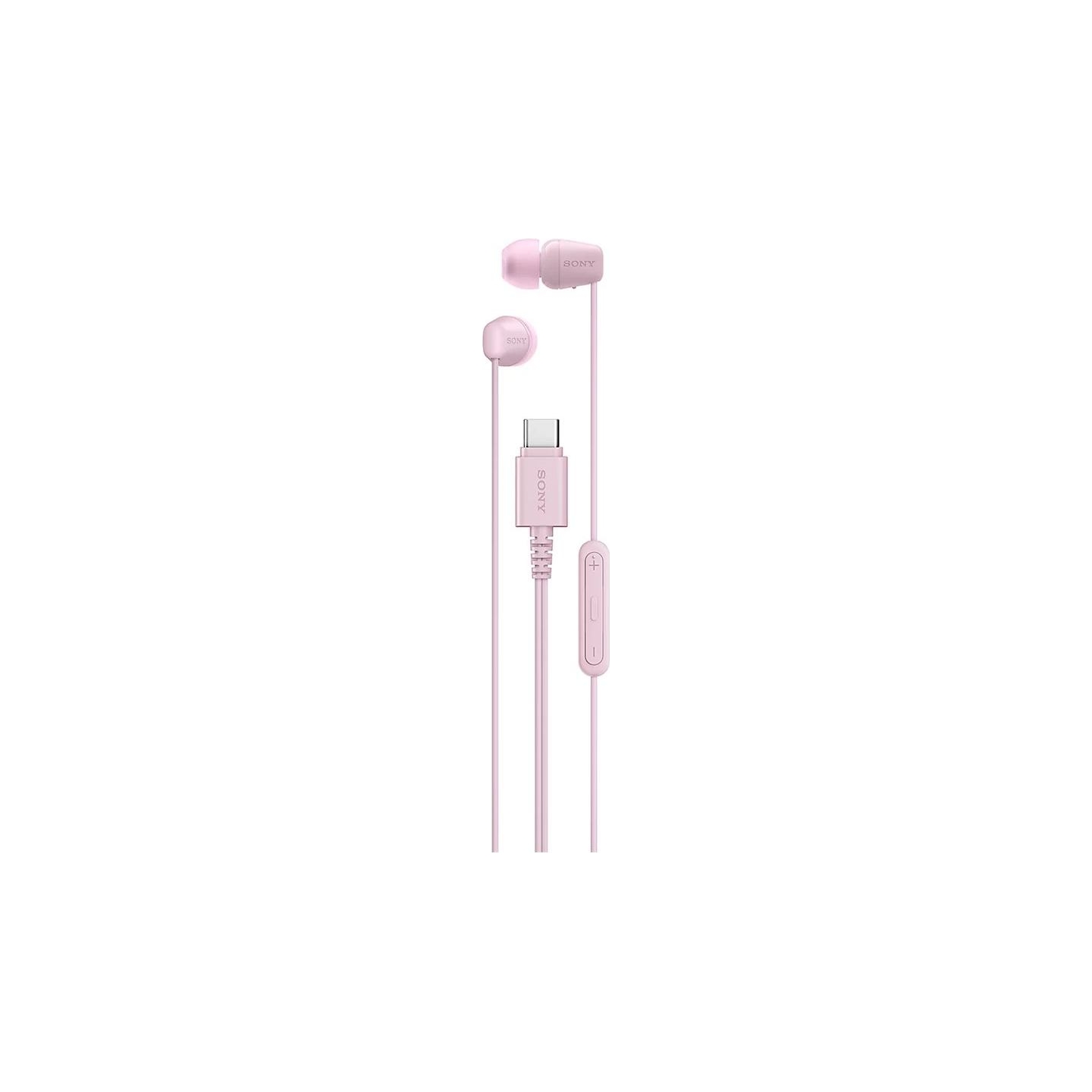 Sony Earbuds | IER‑EX15C | Wired | In-ear | Microphone | Pink