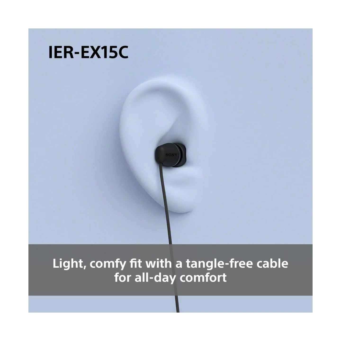 Sony Earbuds | IER‑EX15C | Wired | In-ear | Microphone | Pink