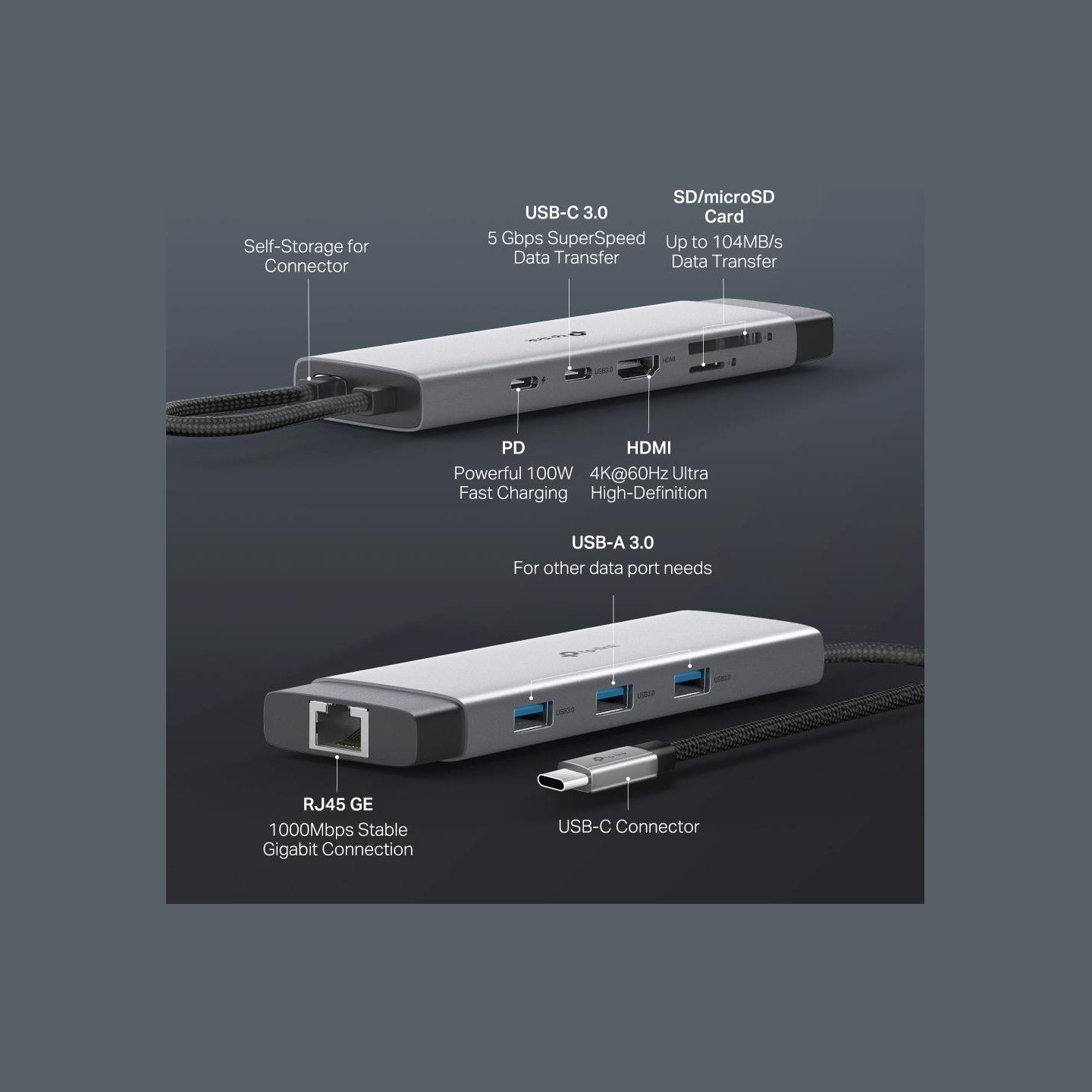 Tp-Link I/O HUB USB-C 9PORT/UH9120C TP-LINK