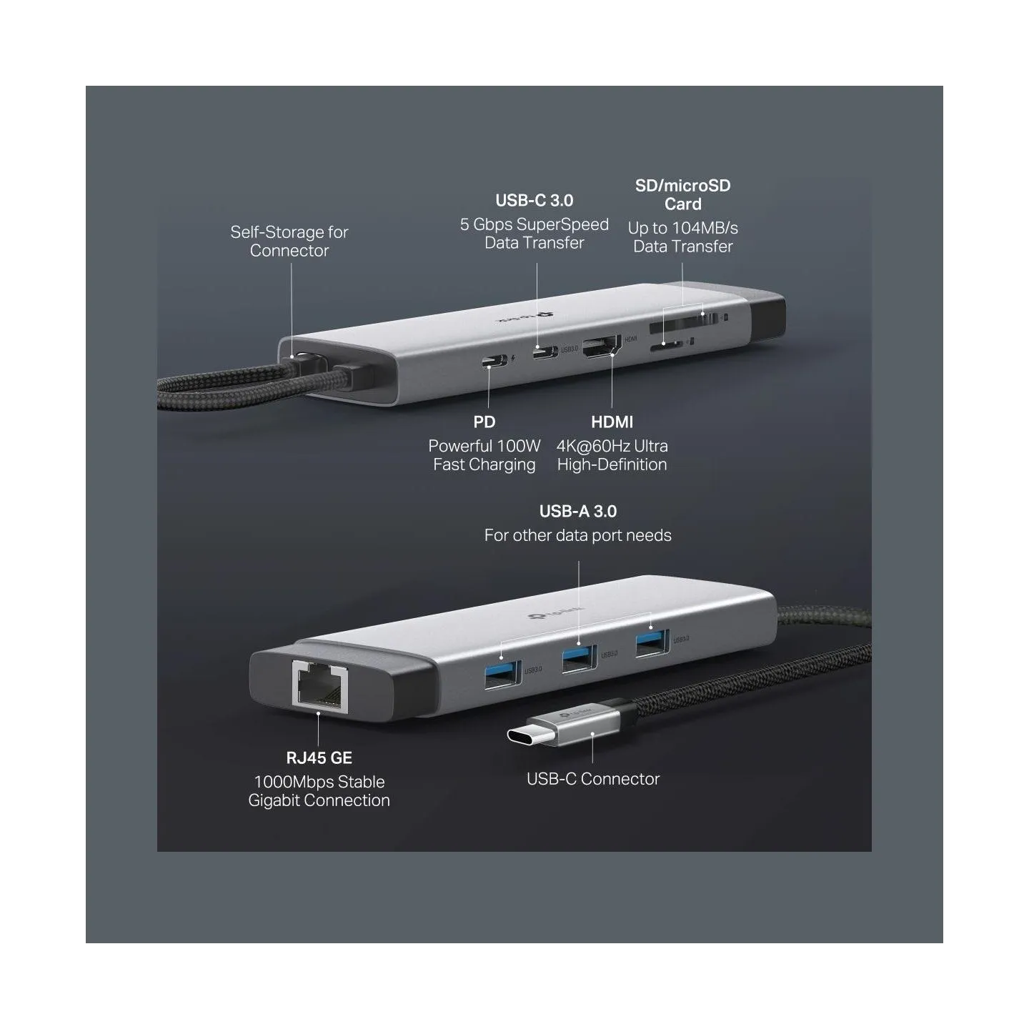 Tp-Link I/O HUB USB-C 9PORT/UH9120C TP-LINK