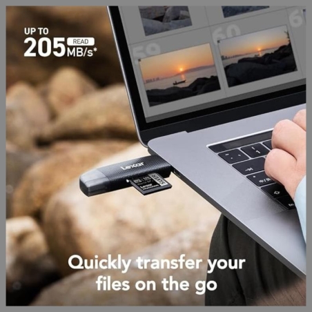 Lexar MEMORY READER USB3.2 MICRO SD/LRW310X-BNBNG LEXAR