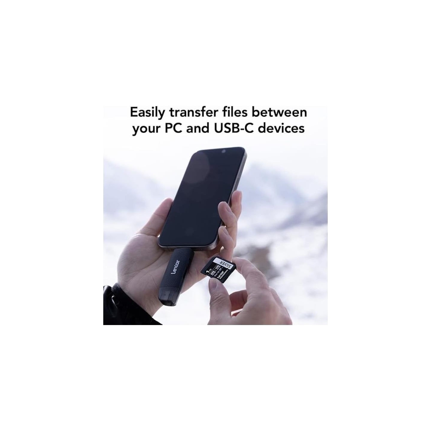 Lexar MEMORY READER USB3.2 MICRO SD/LRW310X-BNBNG LEXAR