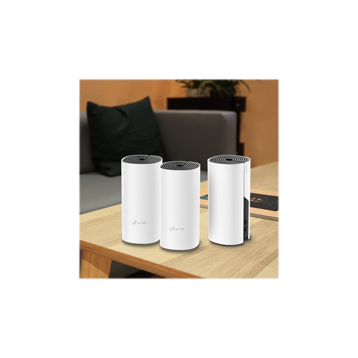 Tp-Link | Whole Home Mesh WiFi System | Deco M4 (3-Pack) | 802.11ac | 300+867 Mbit/s | 10/100/1000 Mbit/s | Ethernet LAN (RJ-45)