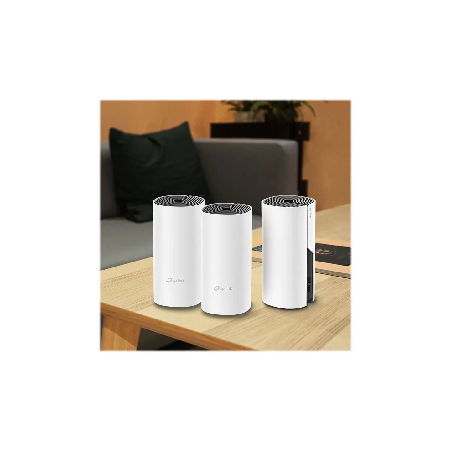 Tp-Link | Whole Home Mesh WiFi System | Deco M4 (3-Pack) | 802.11ac | 300+867 Mbit/s | 10/100/1000 Mbit/s | Ethernet LAN (RJ-45)