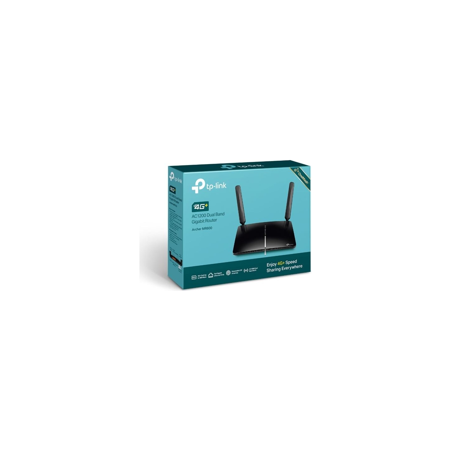 Tp-Link | 4G+ LTE Router | Archer MR600 | 802.11ac | 300+867 Mbit/s | 10/100/1000 Mbit/s | Ethernet LAN (RJ-45) ports 3 | Mesh S