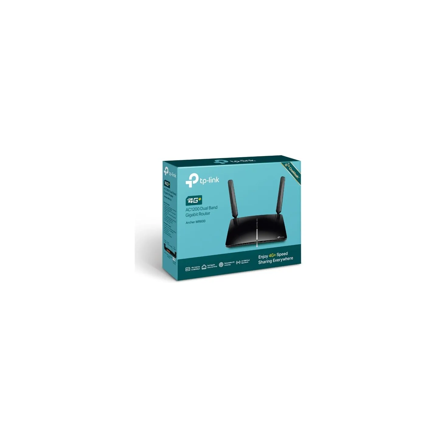 Tp-Link | 4G+ LTE Router | Archer MR600 | 802.11ac | 300+867 Mbit/s | 10/100/1000 Mbit/s | Ethernet LAN (RJ-45) ports 3 | Mesh S