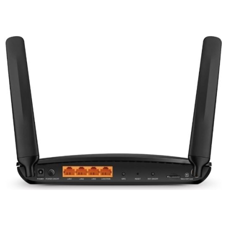 Tp-Link Router MR600 4G+ LTE cat. 6 WiFi AC1200 LAN/WAN