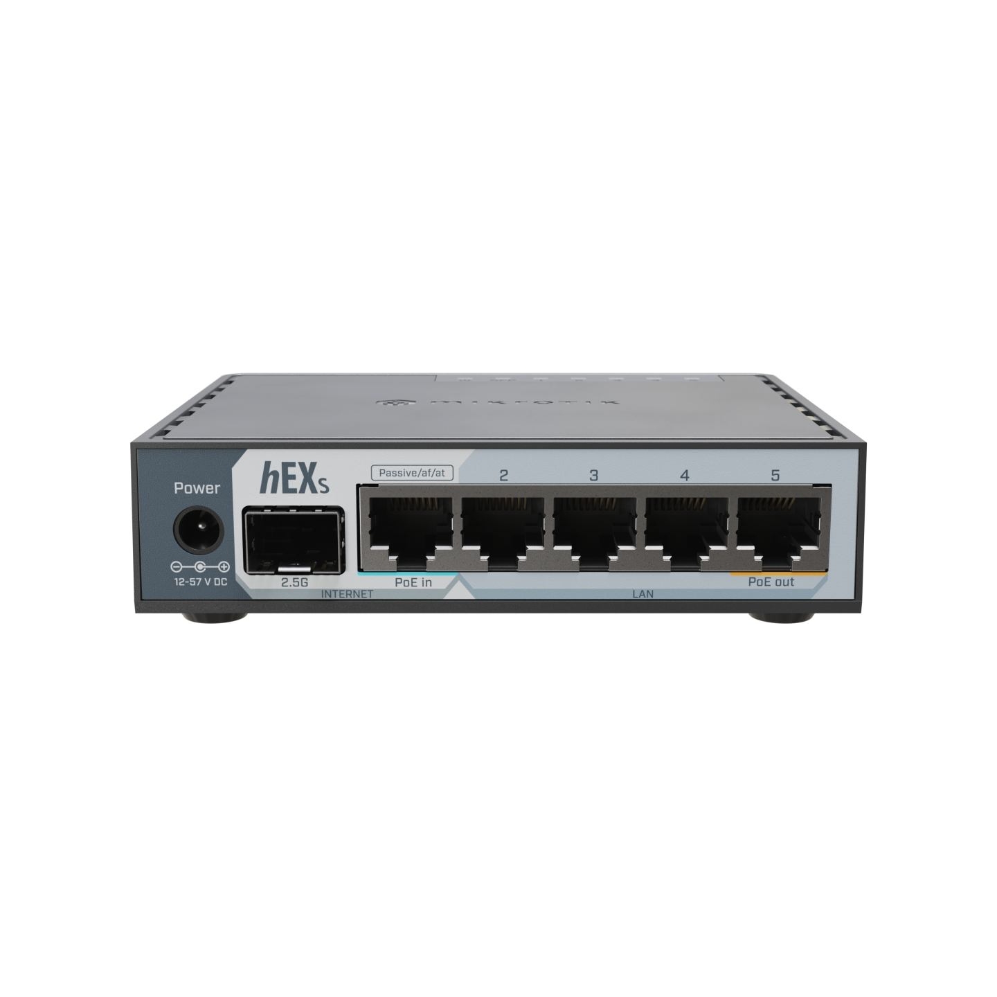 Mikrotik | hEX S (2025) | 10/100/1000 Mbit/s | Ethernet LAN (RJ-45) ports 5 | Mesh Support No | MU-MiMO No | No mobile broadband