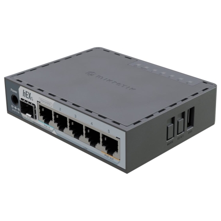 Mikrotik | hEX S (2025) | 10/100/1000 Mbit/s | Ethernet LAN (RJ-45) ports 5 | Mesh Support No | MU-MiMO No | No mobile broadband