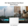 Tp-Link Archer MX700 | 4G+ AX1500 Dual Band Wi-Fi LTE Router | 802.11ax | Ethernet LAN (RJ-45) ports 1 | 10/100/1000 Mbit/s | Me