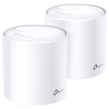 Tp-Link | AX3000 Whole Home Mesh Wi-Fi 6 System | Deco X60 (2-pack) | 802.11ax | 2402+574 Mbit/s | 10/100/1000 Mbit/s | Ethernet