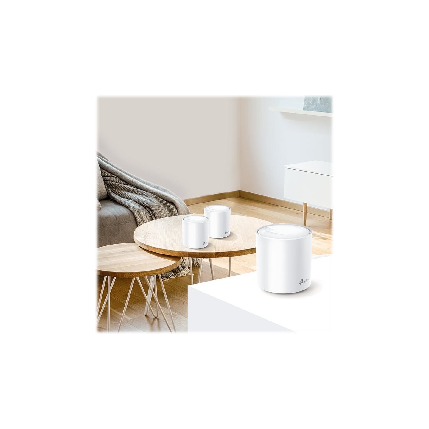 Tp-Link | AX3000 Whole Home Mesh Wi-Fi 6 System | Deco X60 (2-pack) | 802.11ax | 2402+574 Mbit/s | 10/100/1000 Mbit/s | Ethernet