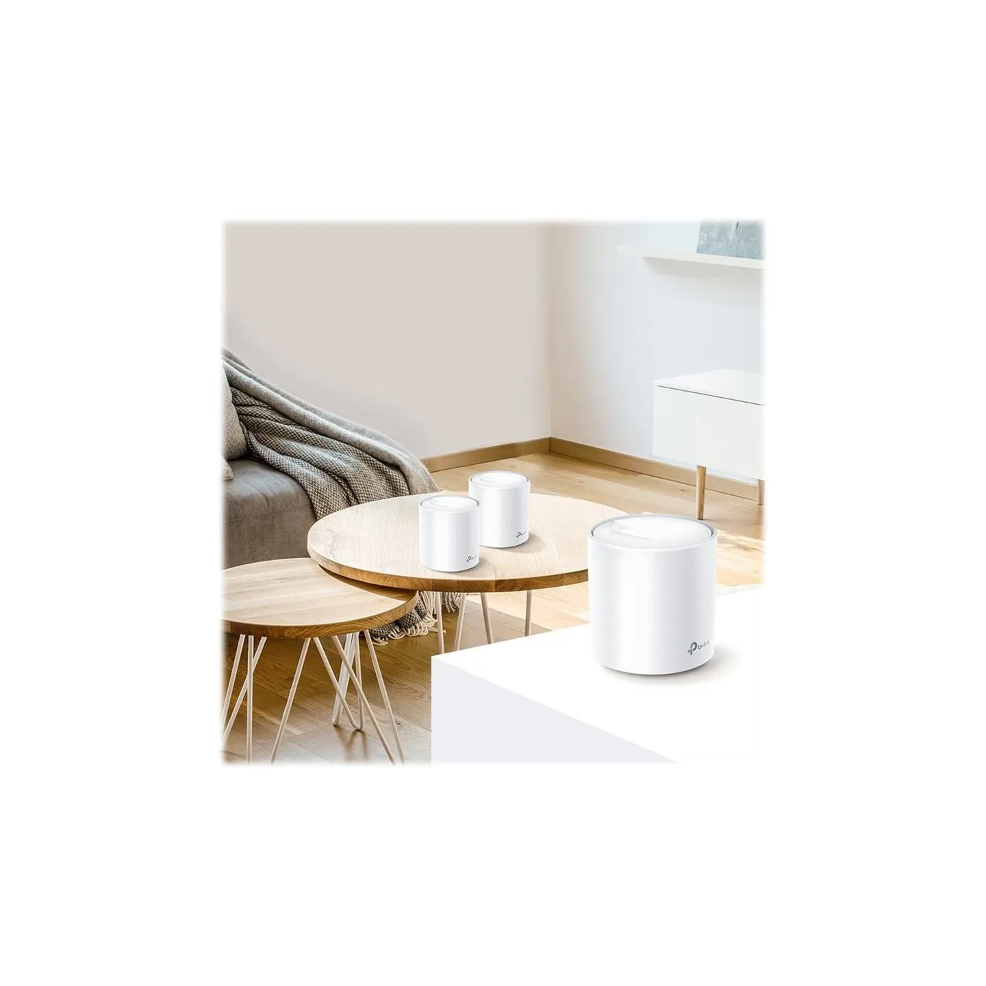 Tp-Link | AX3000 Whole Home Mesh Wi-Fi 6 System | Deco X60 (2-pack) | 802.11ax | 2402+574 Mbit/s | 10/100/1000 Mbit/s | Ethernet