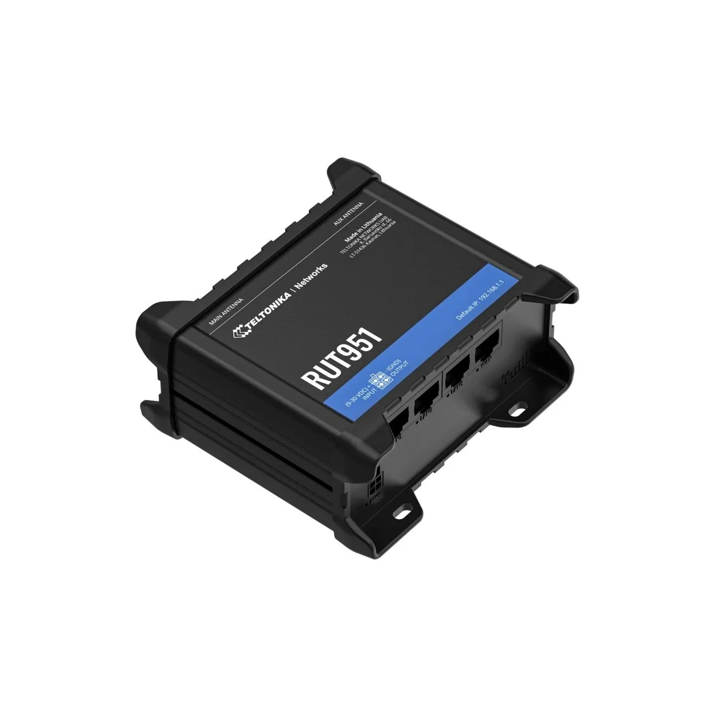 Teltonika | Industrial Cellular router | RUT951 | 802.11n | 10/100 Mbit/s | Ethernet LAN (RJ-45) ports 3 | Mesh Support No | MU-