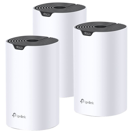 Tp-Link | AC1900 Whole Home Mesh Wi-Fi System | Deco S7 (3-pack) | 802.11ac | 10/100/1000 Mbit/s | Ethernet LAN (RJ-45) ports 1 