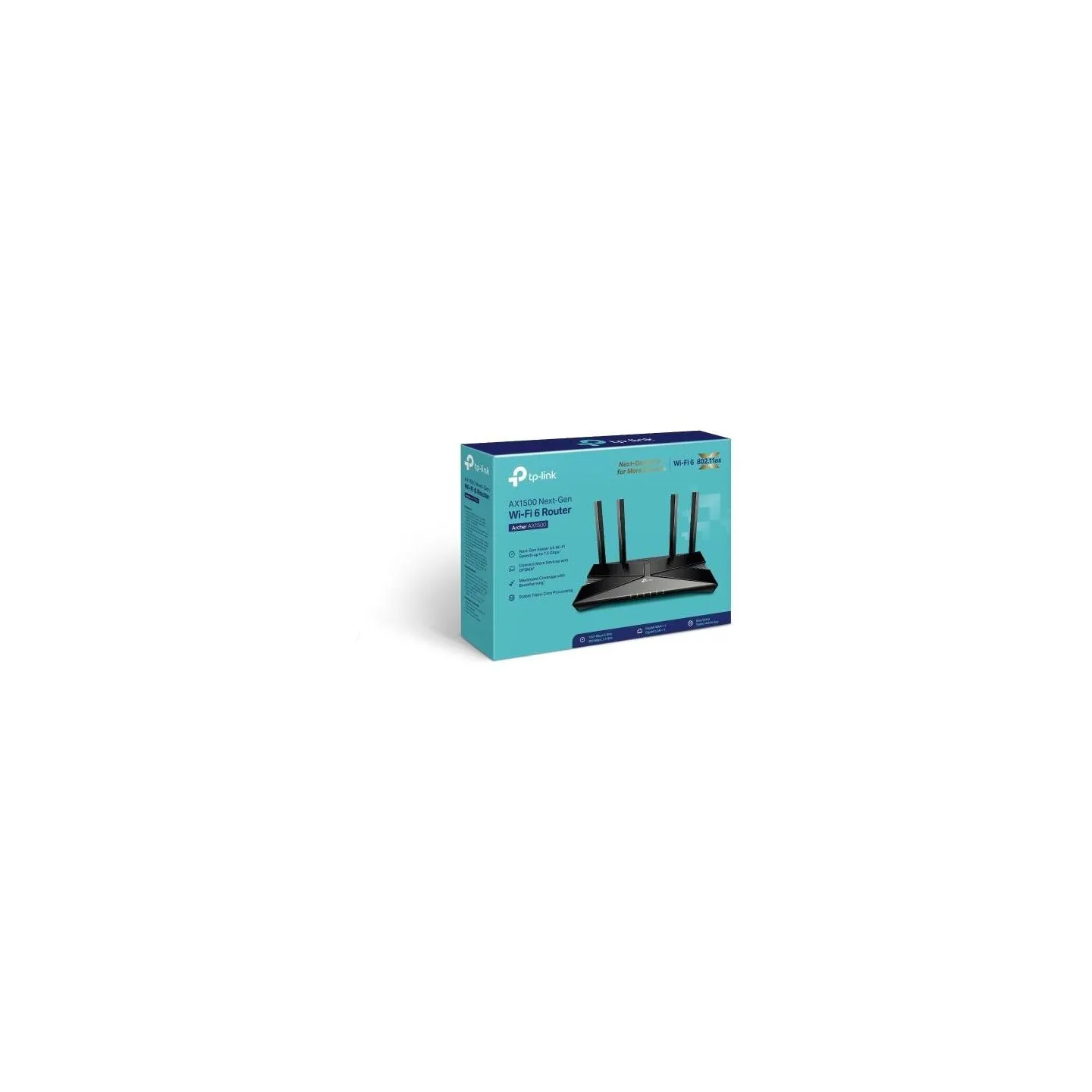 Tp-Link Wireless Router|TP-LINK|Router|1500 Mbps|1 WAN|4x10/100/1000M|Number of antennas 4|ARCHERAX1500