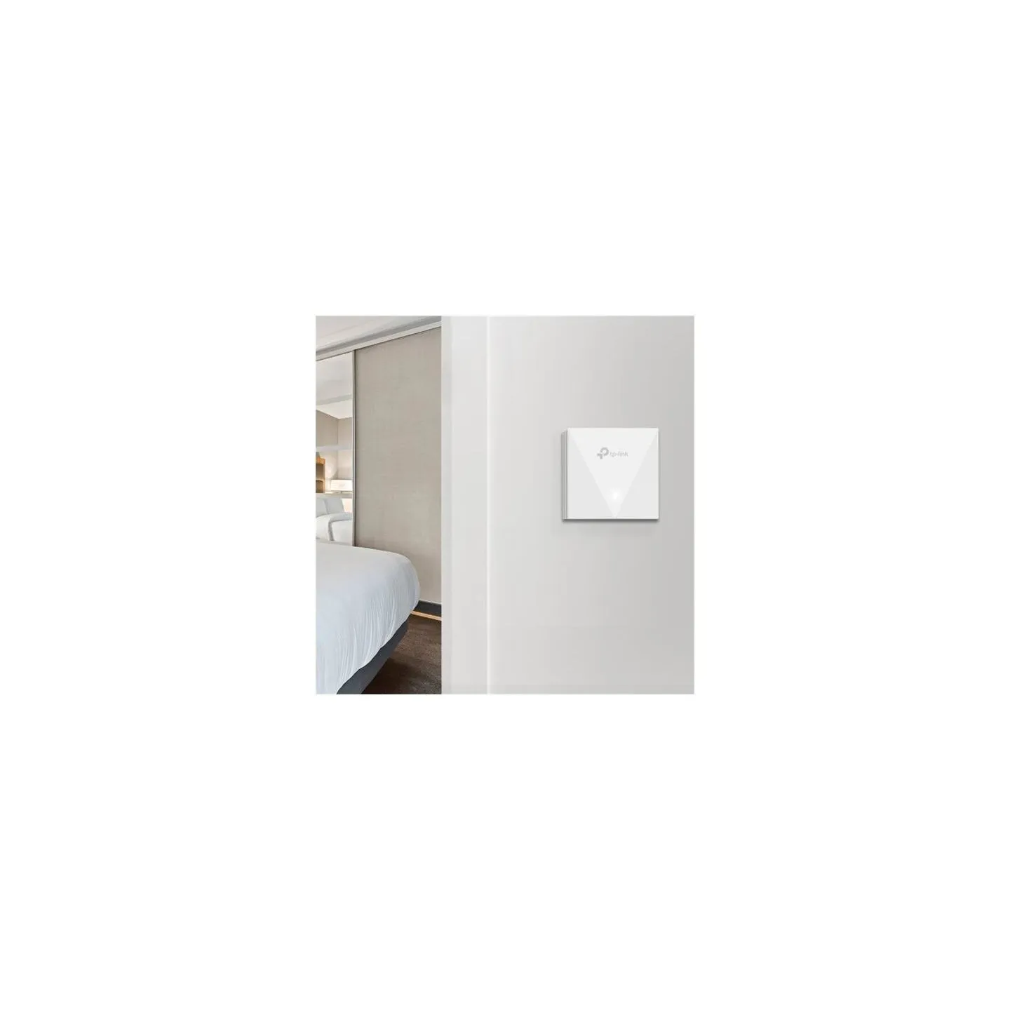 Tp-Link AX3000 Wall Plate WiFi 6 Access Point | EAP650-Wall | 802.11ax | 2.4 GHz/5 GHz | 10/100/1000 Mbit/s | Ethernet LAN (RJ-4