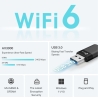 Tp-Link AX3000 Dual Band Wi-Fi 6 Wireless USB Adapter | Archer TX50U | 2.4 GHz, 5 GHz | 802.11ax | MU-MiMO No | no PoE | Antenna