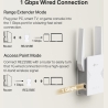 Tp-Link BE3600 Dual-Band Wi-Fi 7 Range Extender | RE225BE | 802.11ax | 2882/688 Mbit/s | Ethernet LAN (RJ-45) ports 1 | MU-MiMO 