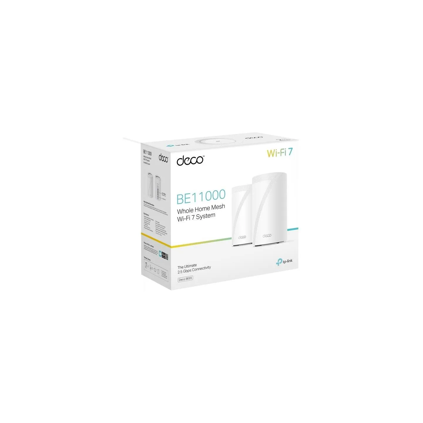 Tp-Link Wireless Router|TP-LINK|Wireless Access Point / Router|2-pack|9300 Mbps|Mesh|Wi-Fi 7|USB 3.0|4x2.5GbE|LAN \ WAN ports 4|