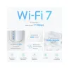 Tp-Link Wireless Router|TP-LINK|Wireless Access Point / Router|2-pack|9300 Mbps|Mesh|Wi-Fi 7|USB 3.0|4x2.5GbE|LAN \ WAN ports 4|