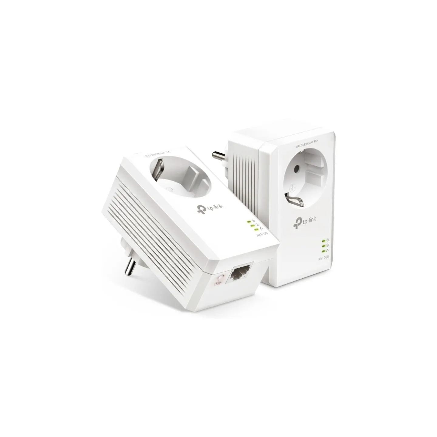 Tp-Link | AV1000 Gigabit Passthrough Powerline Adapter | TL-PA7017P | 1000 Mbit/s | Ethernet LAN (RJ-45) ports 1 | No Wi-Fi | Ex